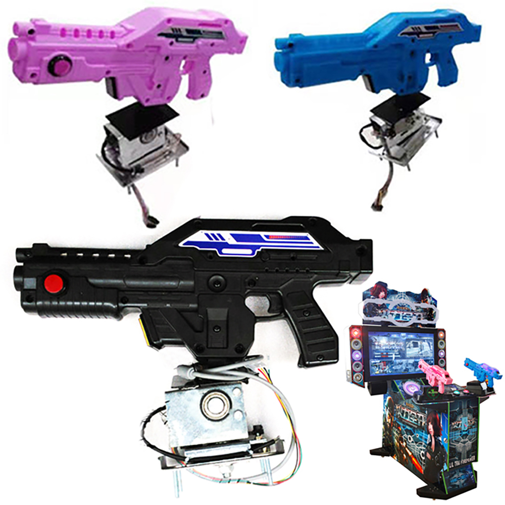 Gun Shooting Arcade - Pistolet en plastique de tir d'arcade