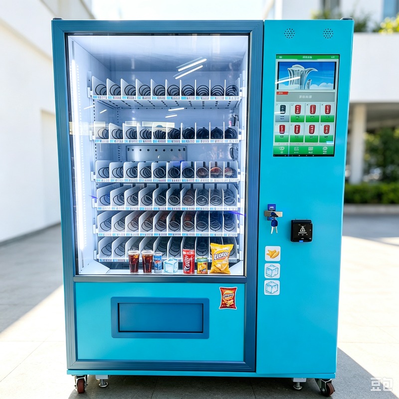 Vending Machine Qr Code - Distributeur automatique de snacks à écran