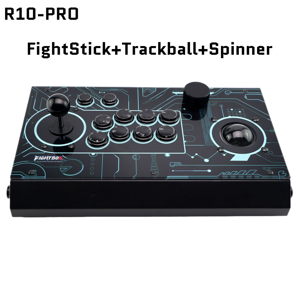Trackball Controller Arcade - Manette de combat d'arcade FightBox R10-PRO