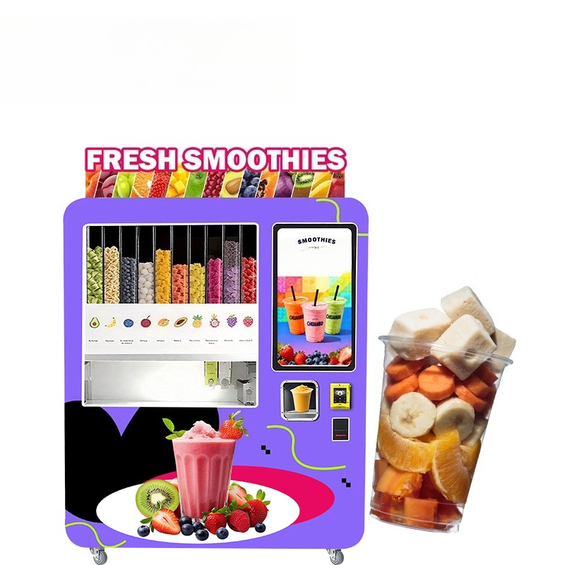 Vending Machine Qr Code - Distributeur automatique de smoothies professionnel et